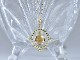 Hessonite Garnet_0.95ct/Diamond_0.04ct/K18YG Necklace【Reina/レイナ】