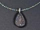 Druzy Agate/diamond_0.08ct/pt900 Pendant top 【Soro/ソロ】