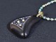 Druzy Agate/diamond_0.08ct/K18YG Pendant top　【Soro/ソロ】