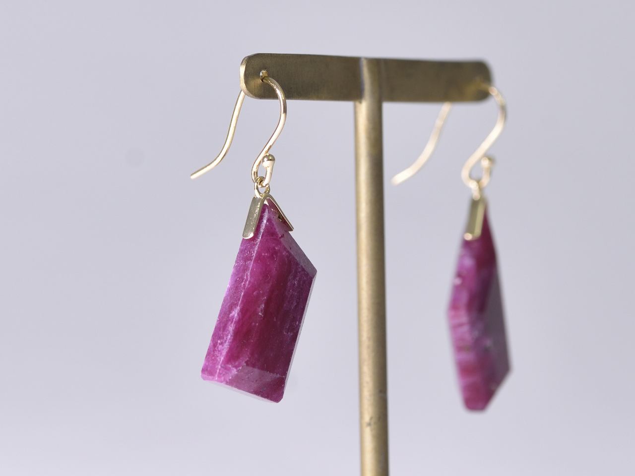 Ruby / K18YG Pierce 【CASA/カーサ】