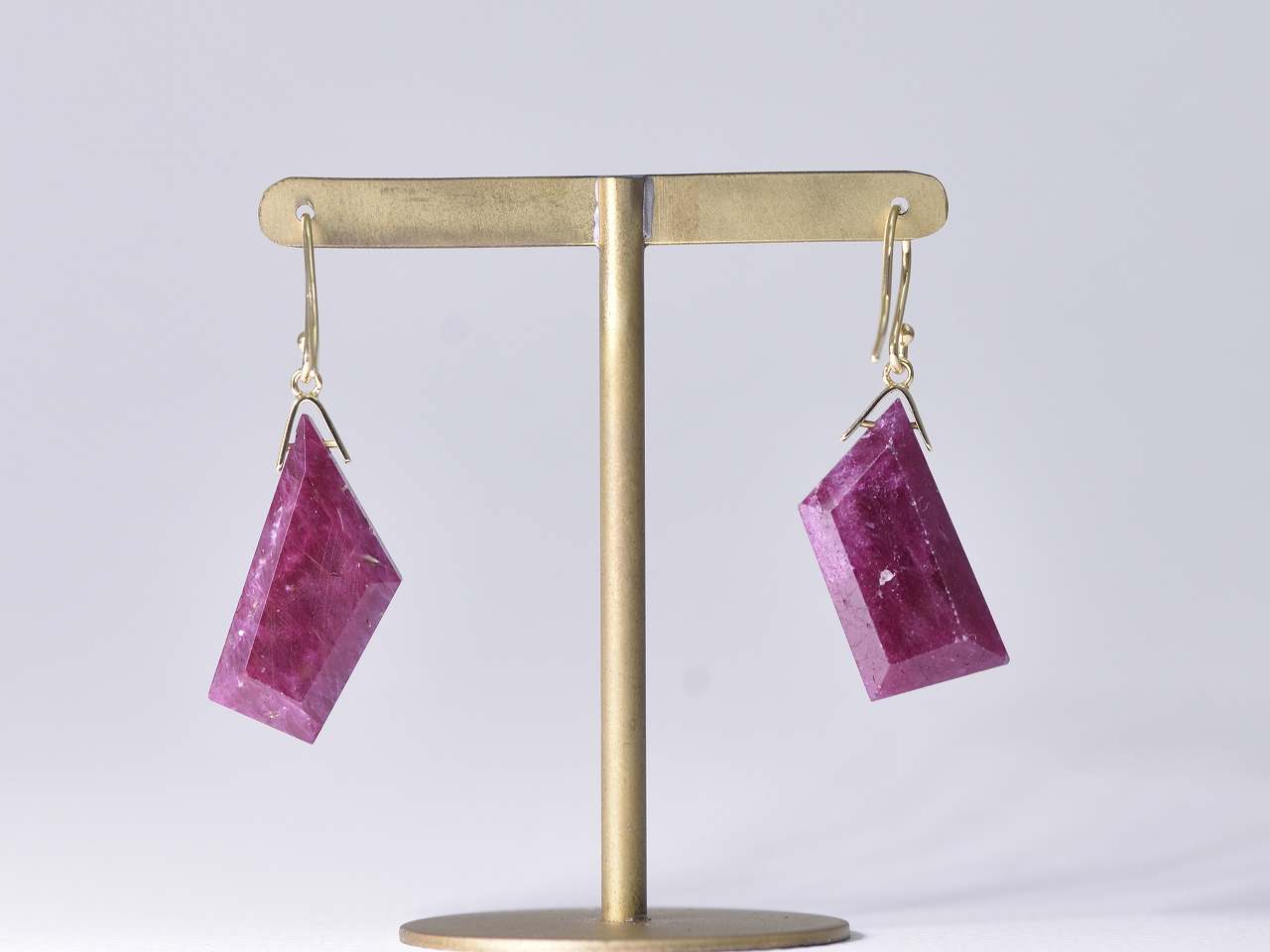 Ruby / K18YG Pierce 【CASA/カーサ】