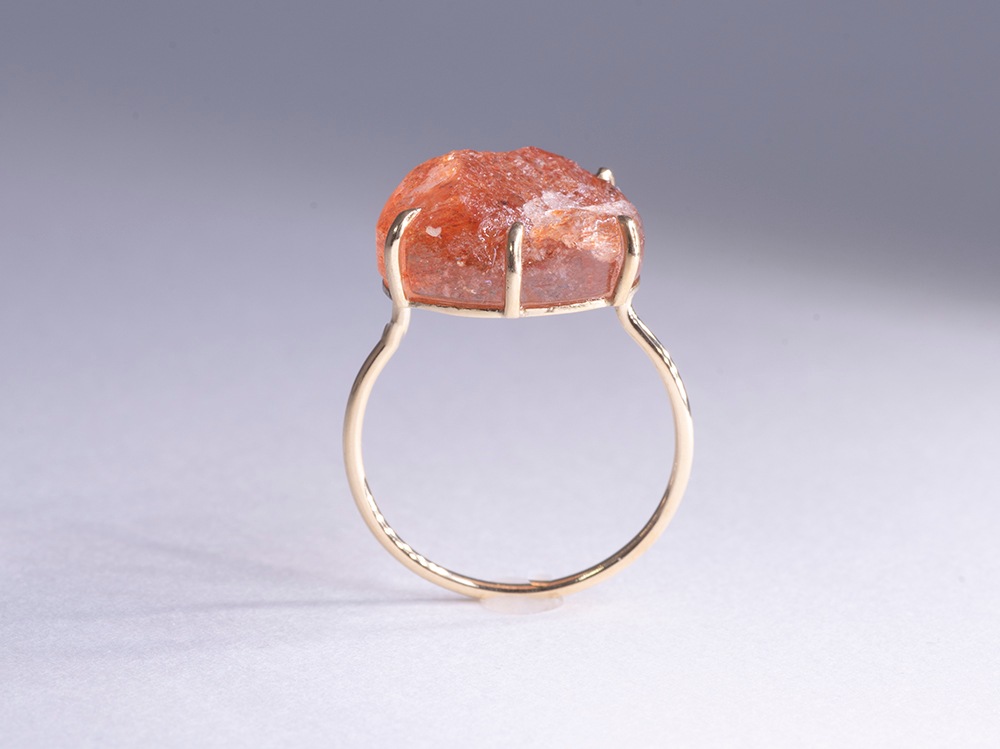 Sun Stone/K18YG Ring【Landa/ランダ】 | 天然石アクセサリー,アイテム