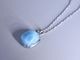Larimar (Pectolite) / Pt900 Necklace【Deserto/デゼルト】