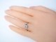 Unheated Sapphire Platinum Ring【Capella/カペラ】