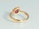 Ruby & Diamond k18YG Ring【Sirius/シリウス】