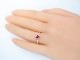 Ruby & Diamond k18YG Ring【Sirius/シリウス】