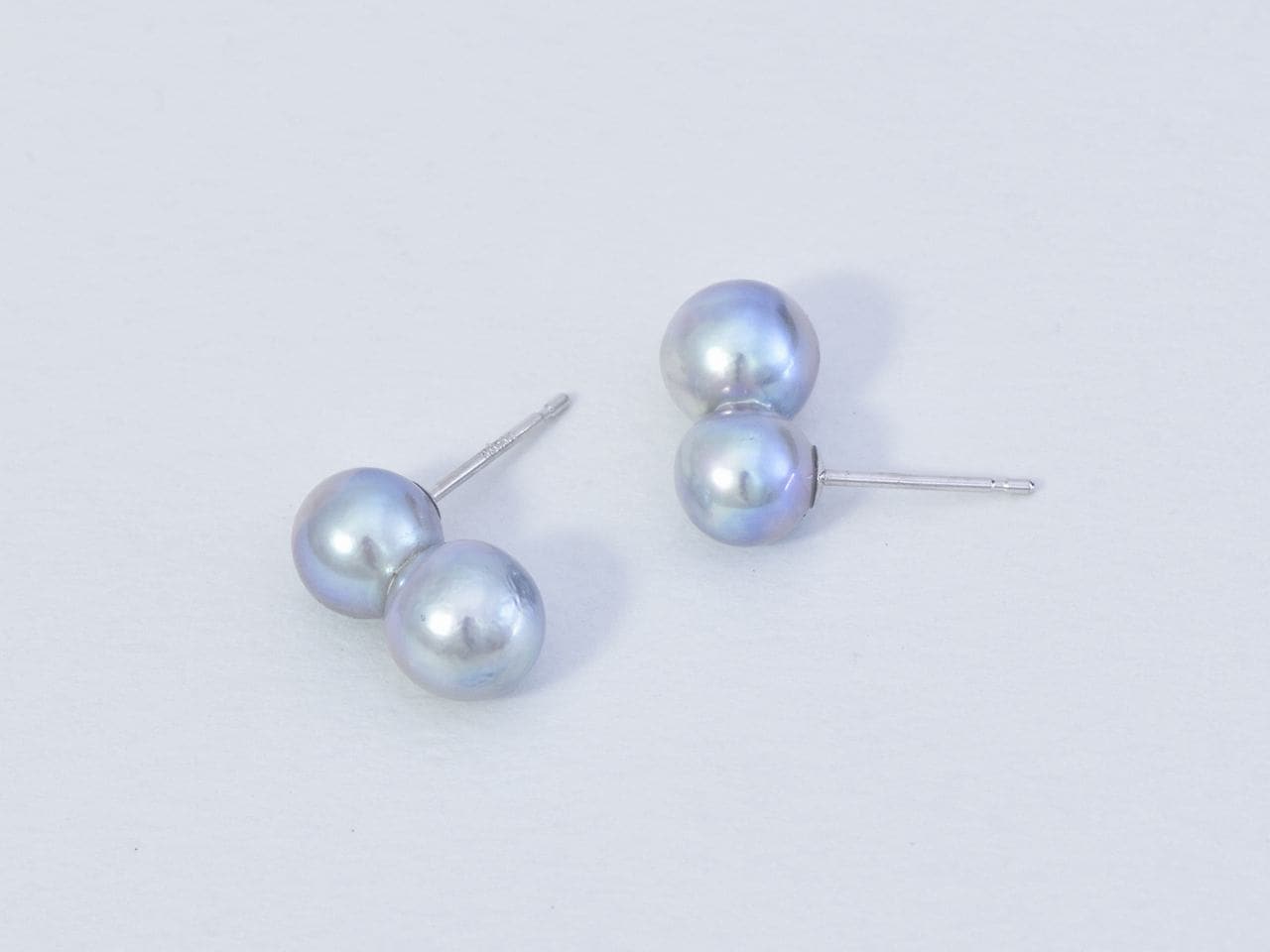 Akoya pearl / K14WG pierce 【Studs pierce】