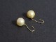 south sea gold pearl / K18YG pierce 【hook pierce】