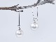 south sea pearl / K18WG pierce 【hook pierce】
