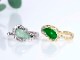 Jadeite_2.27ct/Diamond_0.24ct/pt900/K18YG Ring【KIMAGURE/キマグレ】