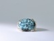 Turquoise_9.43ct-Diamond_0.19ct-K14YG Ring ～KIMAGURE-キマグレ～