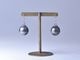 South Sea Black Pearl/Hook Earrings【The Pearl/ザ・パール】