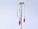 Pink tourmaline × Diamond / pt900 American Pierce　【Corremte/コレンテ】