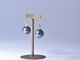 South Sea black pearl 10.3mm//Hook Earrings【The Pearl/ザ・パール】