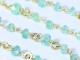 Emerald_vintage beads/K18YG 【princess necklace】