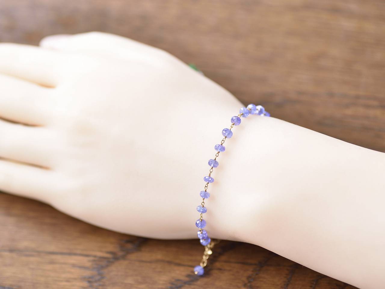 Tanzanite/K18YG 【Bracelet】