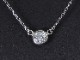 Diamond_0.12ct/K18WG Necklace 【Grana/グラーナ】