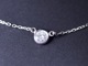 Diamond_0.12ct/K18WG Necklace 【Grana/グラーナ】