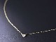 Diamond_0.11ct/K18YG Necklace 【Grana/グラーナ】