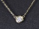 Diamond_0.11ct/K18YG Necklace 【Grana/グラーナ】