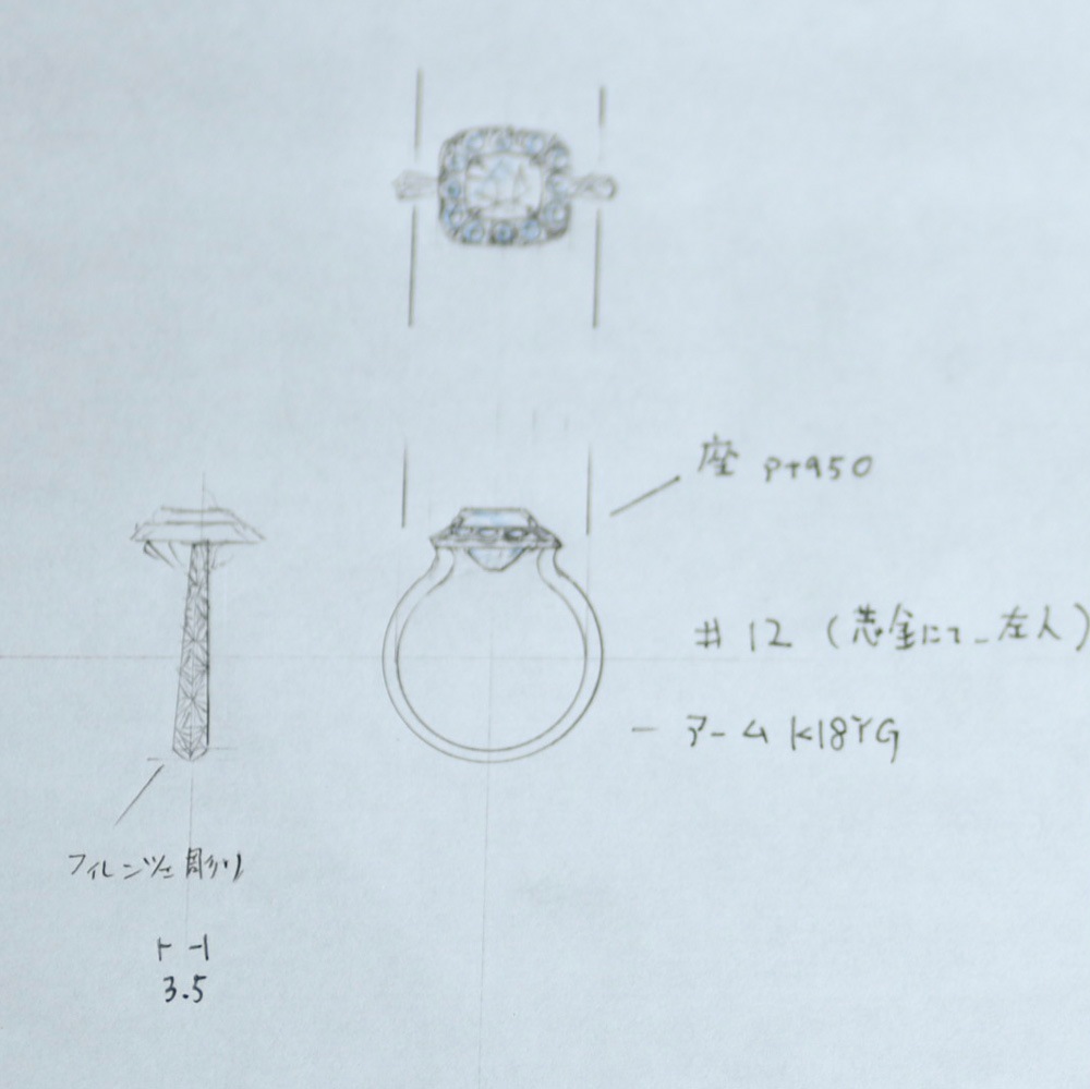 フィレンツェ彫リング〜uno〜オーダーページ フィレンツェ彫リング〜uno〜オーダーページ