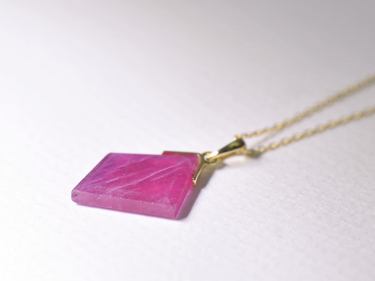 Ruby/K18YG Necklace【CASA/カーサ】 | 天然石アクセサリー,アイテムの