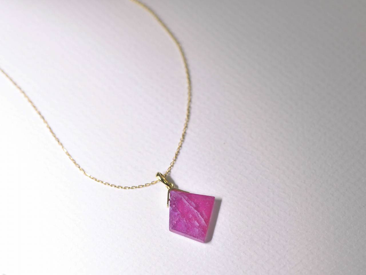 Ruby/K18YG Necklace【CASA/カーサ】