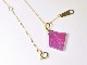 Ruby/K18YG Necklace【CASA/カーサ】