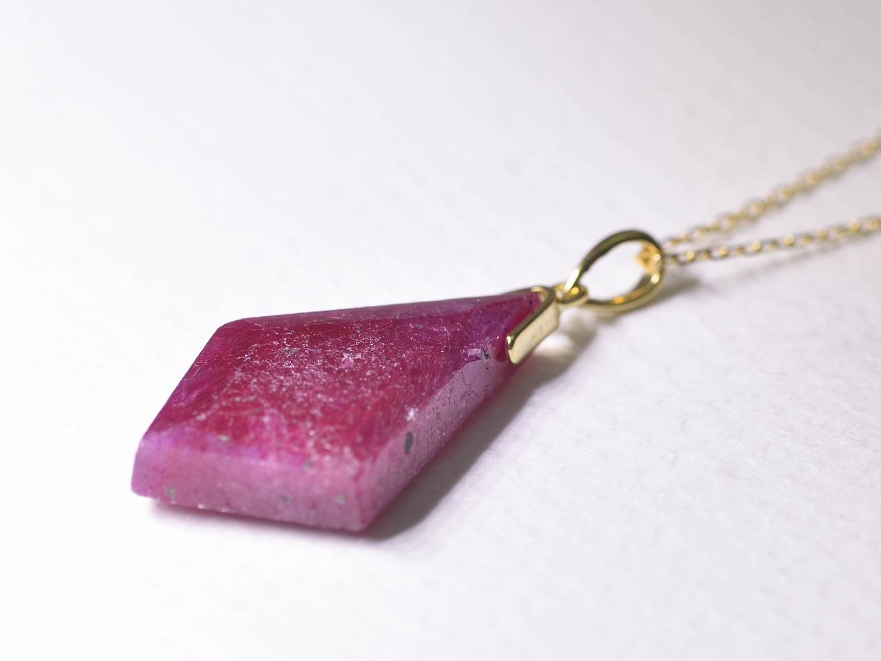 Ruby/K18YG Necklace【CASA/カーサ】