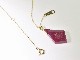 Ruby/K18YG Necklace【CASA/カーサ】