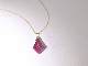 Ruby/K18YG Necklace【CASA/カーサ】