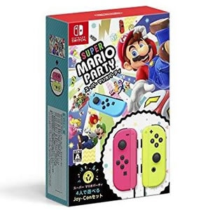 スーパー マリオパーティ 4人で遊べる Joy-Conセット (ネオン