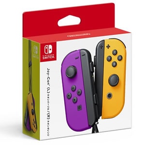 Joy-Con (L)/(R) HAC-A-JAQAA [ネオンパープル/ネオンオレンジ] 新品