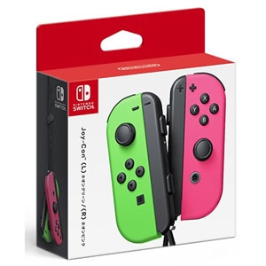 Joy-Con (L)/(R) HAC-A-JAFAA [ネオングリーン/ネオンピンク] 新品