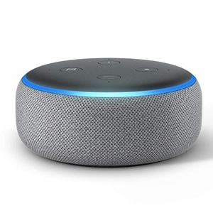 Amazon Echo Dot (第3世代) [ヘザーグレー] - スマートスピーカー with Alexa、チャコール