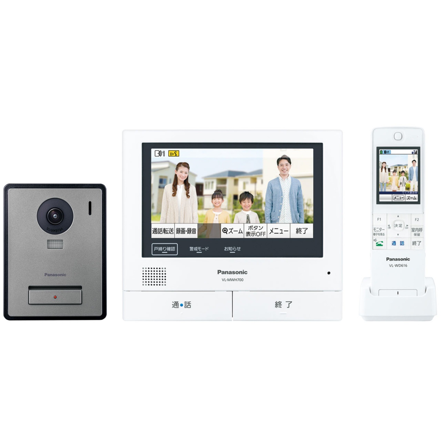 外でもドアホン VL-SWZ700KF 新品