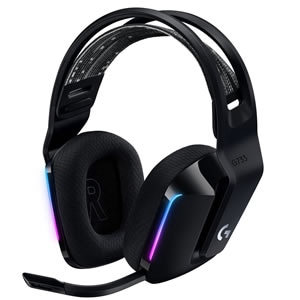 G733 LIGHTSPEED Wireless RGB Gaming Headset G733-BK [ブラック] 新品 【訳あり品-箱に傷・凹みあり】