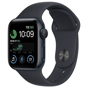Apple Watch SE 第2世代 GPSモデル 40mm MNJT3J/A [ミッドナイト 