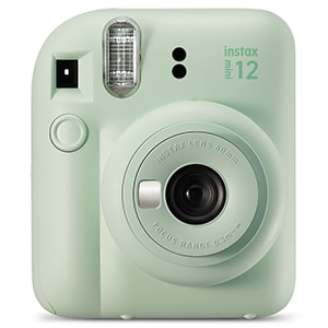 instax mini 12 チェキ [ミントグリーン] 新品 【訳あり品-箱に傷・凹みあり】