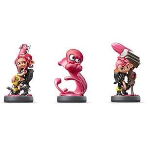 amiibo トリプルセット(スプラトゥーンシリーズ) NVL-E-AE3E [タコガール/タコ/タコボーイ] 新品