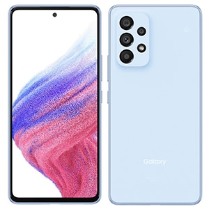 Galaxy A53 5G SCG15 [オーサムブラック] au SIMロック解除済 新品 白