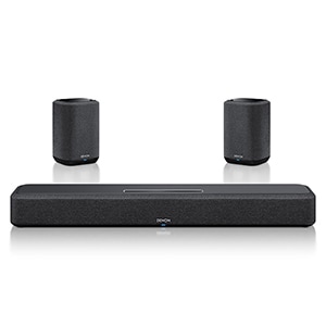 Denon Home Sound Bar 550 SET-B [ブラック] 新品 【訳あり品-箱に傷・凹みあり】