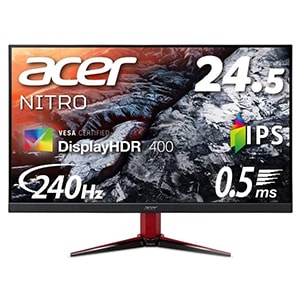 Nitro VG252QXbmiipx [24.5インチ ブラック] 新品 【訳あり品-箱に傷・凹みあり】