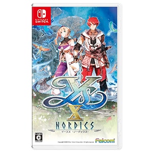 イースX - NORDICS - [通常版] [Switch用ソフト] パッケージ版 新品未開封 ネコポス便・日時指定不可