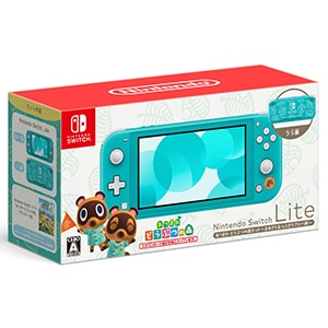 Nintendo Switch Lite あつまれ どうぶつの森セット ?まめきち&つぶきちアロハ柄? 新品