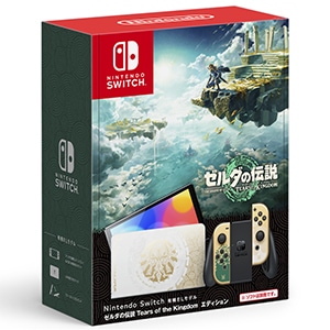 Nintendo Switch(有機ELモデル) ゼルダの伝説 ティアーズ オブ ザ キングダムエディション 新品 【訳あり品-箱に傷・凹みあり】