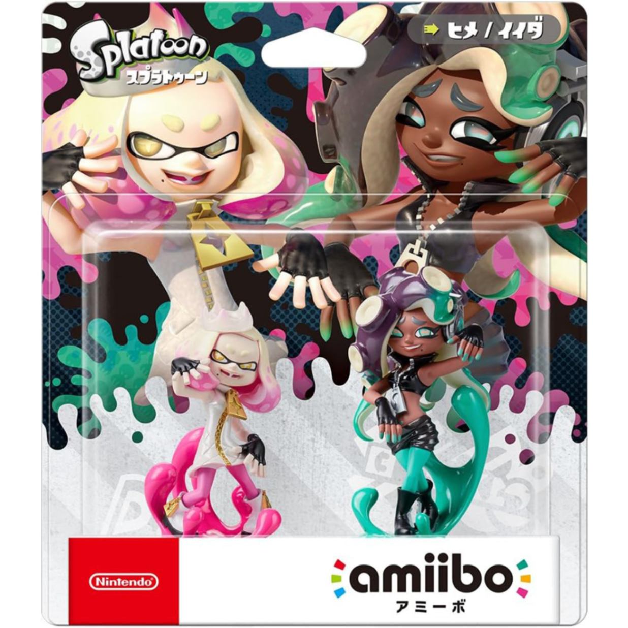 amiibo テンタクルズセット(スプラトゥーンシリーズ) NVL-E-AE2D [ヒメ/イイダ] 新品