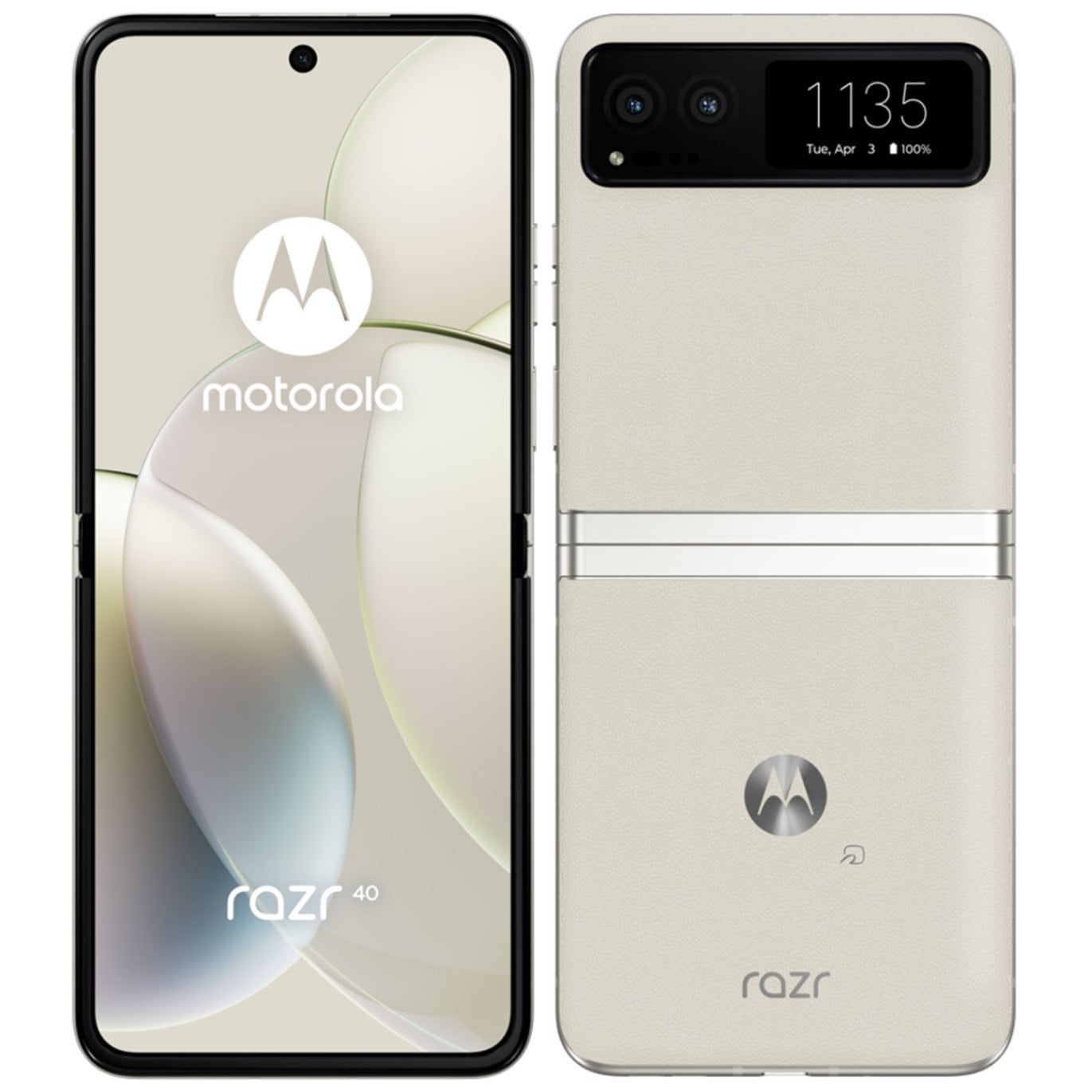 【新品未開封品】MOTOROLA razr40バニラクリーム 国内版SIMフリー