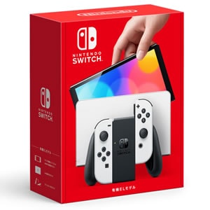 Nintendo Switch (有機ELモデル) HEG-S-KAAAA [ホワイト] 新品 【訳あり品-箱に傷・凹みあり】