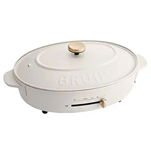 BRUNO crassy+ BOE053-WH [ホワイト] 新品 【訳あり品-箱に傷・凹みあり】
